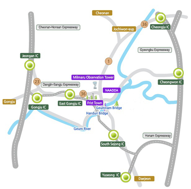 행정중심복합도시건설청 영문>Discover NAACC>Mapping the City
