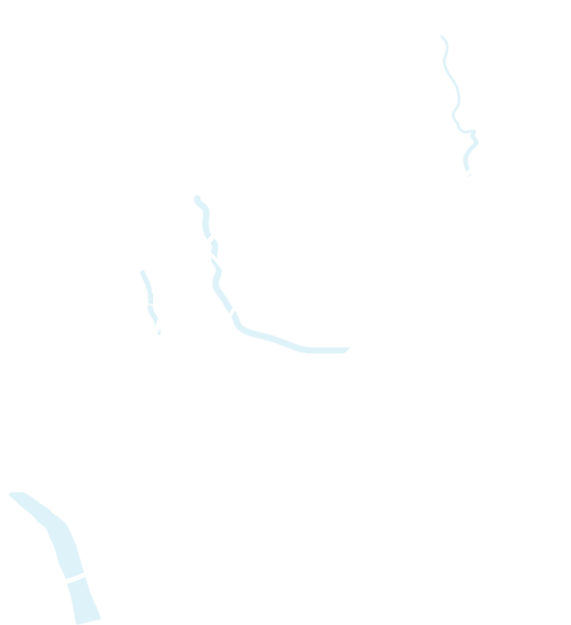 중심부 오픈 스페이스 도로 표시